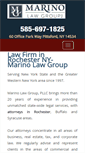 Mobile Screenshot of marinolawgroup.com